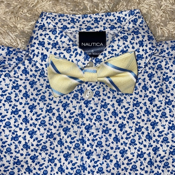 Nautica Little Boys 4-Pc. Floral Vest Set Double Dutch Blue NEW - Picture 4 of 9